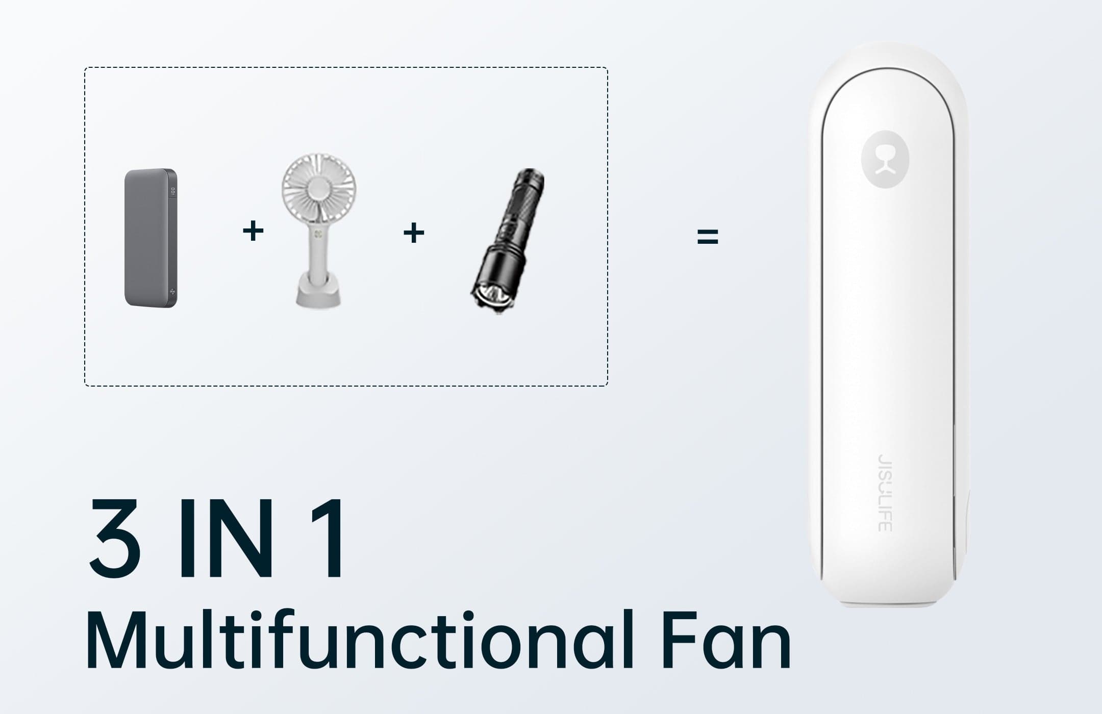 JisuLife Handheld Fan Life8 Plus story banner 2
