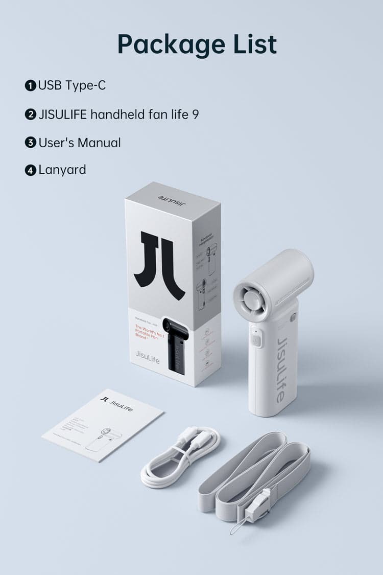 JisuLife Handheld Fan Life9 story banner 7