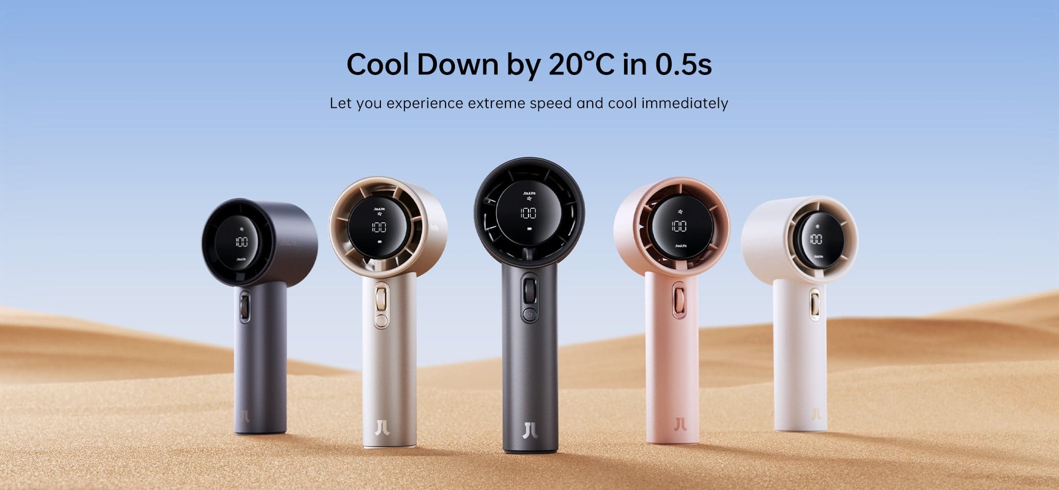 JisuLife Handheld Fan Pro1S (New Version) - 2025 story banner 1
