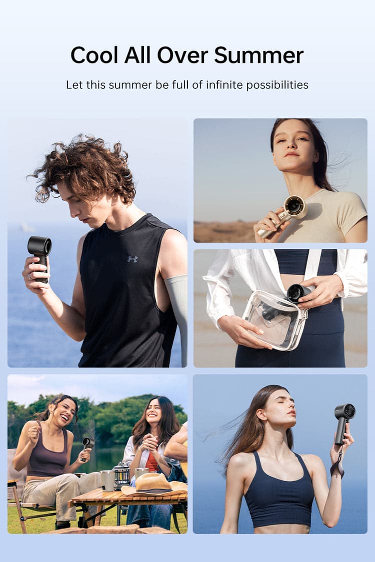 JisuLife Handheld Fan Pro1S (New Version) - 2025 story banner 3