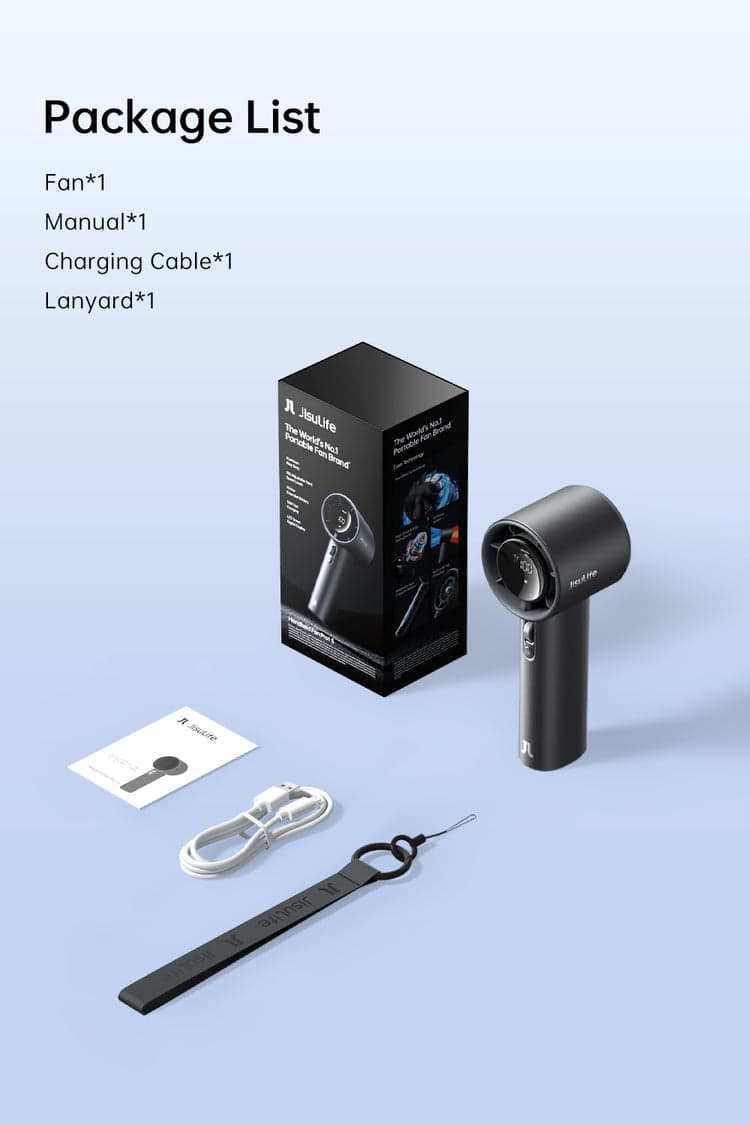 JisuLife Handheld Fan Pro1S (New Version) - 2025 story banner 6